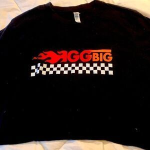 Crop top, GG Big, Large, by Bella Canvas